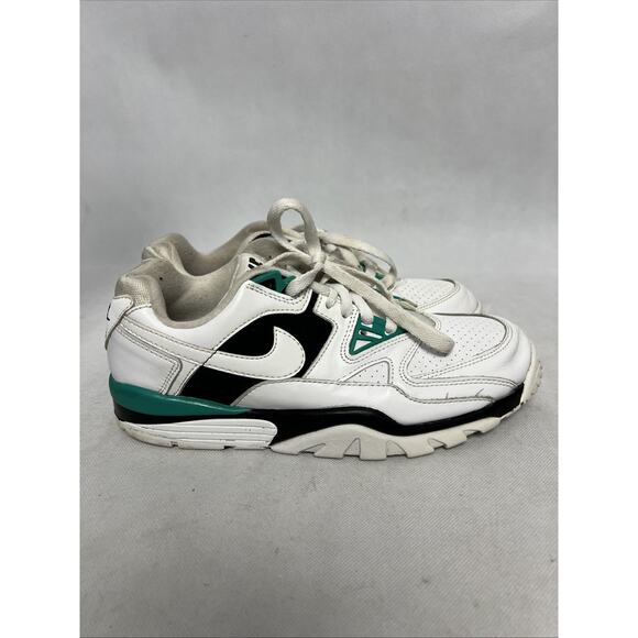 Nike Air Cross Trainer 3 Low CJ8172-101 White / Neptune Green Sz 8.5 - Picture 6 of 11